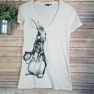 Truly Madly Deeply Jack Rabbit w/Pocket Watch Tee